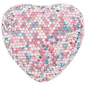 NEW Sparkling Swarovski Rhinestone Crystal Heart Bling Jewelry Ring Box …